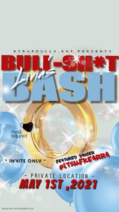 Copy of Copy of TAURUS BIRTHDAY BASH | PosterMyWall