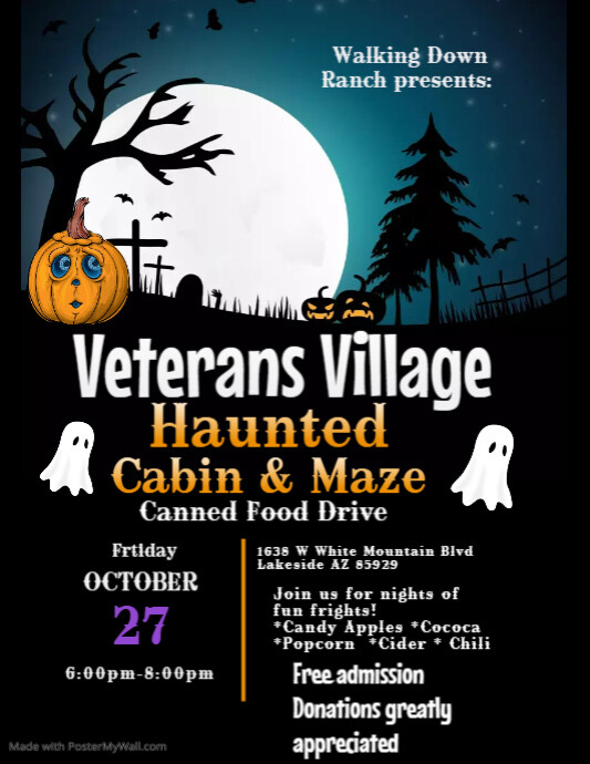 Halloween Decorating Contest Flyer PosterMyWall