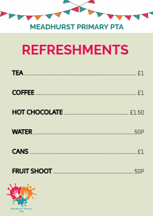 REFRESHMENTS | PosterMyWall
