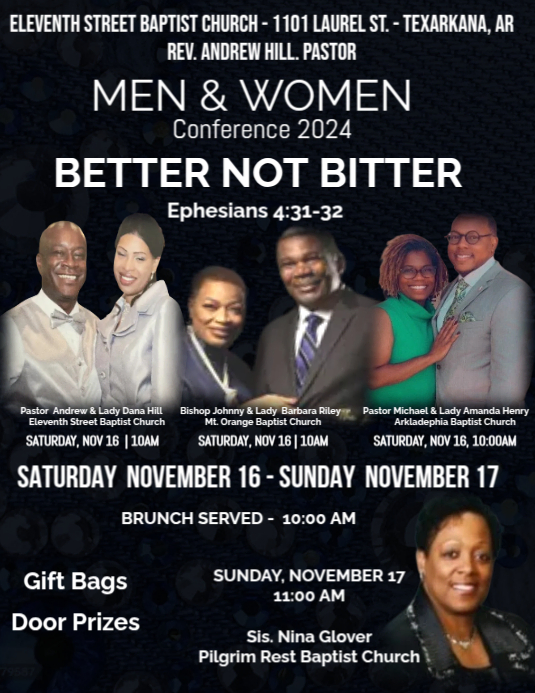 Copy of Conference Flyer , men and women day , church | PosterMyWall