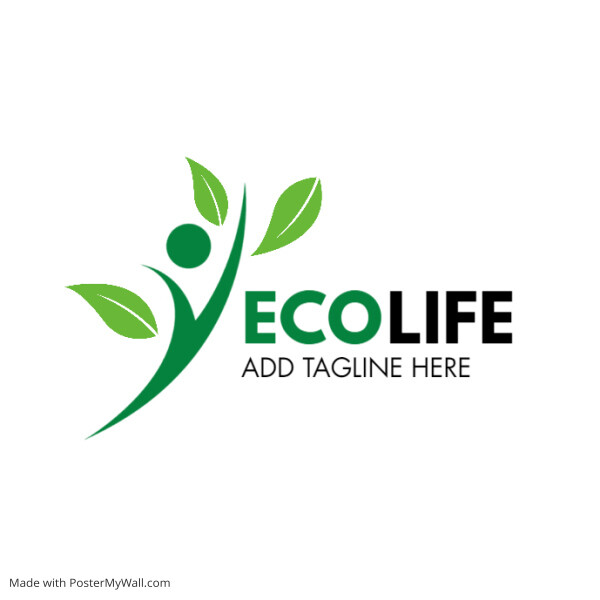 light and dark green eco movement vegan life