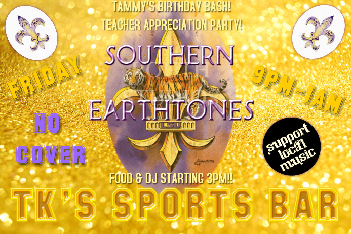 Lsu Template PosterMyWall