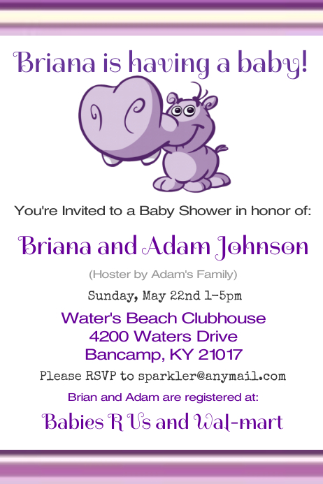 Baby Announcement Template | PosterMyWall