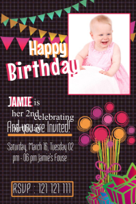 customize 2 690 birthday poster templates postermywall