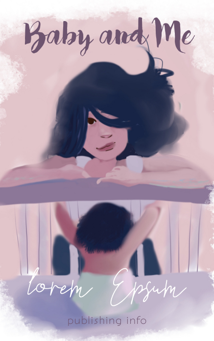 Capa De Livro De Bebe Modelo Postermywall Capa De Livro De Bebe Modelo Postermywall