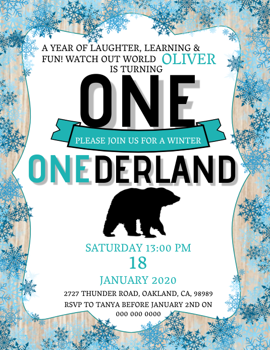 Baby Boy Birthday Party Einladung Vorlage Vorlage Postermywall