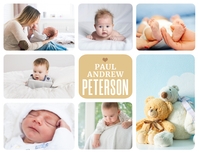 2 280 Baby Photo Collage Customizable Design Templates Postermywall