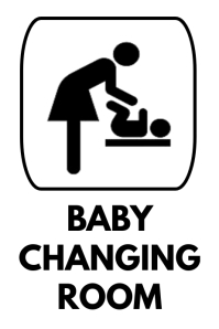 Baby Changing Facilities Sign Poster Template | PosterMyWall