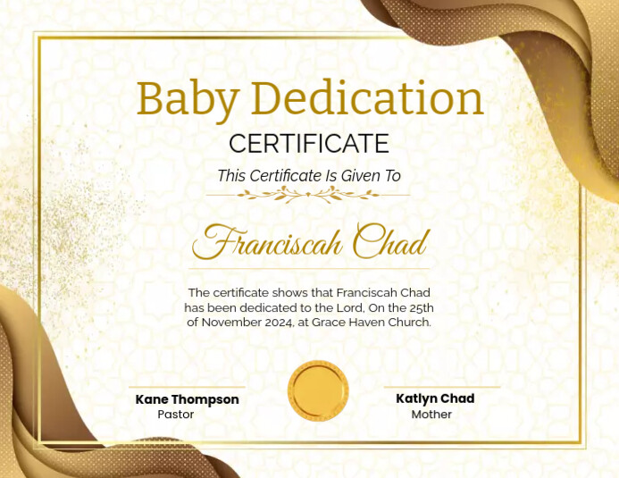 baby dedication certificate flyer template PosterMyWall baby dedication certificate flyer template PosterMyWall
