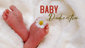 Baby dedication Præsentation (16:9) template