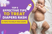 Baby Health Awareness Plakat template