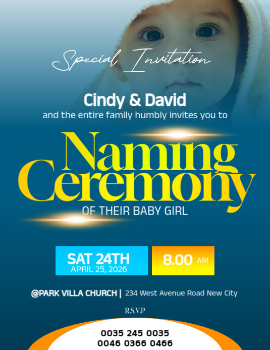 Copy of Baby Naming ceremony cradle namkaran barsa event invitation ...