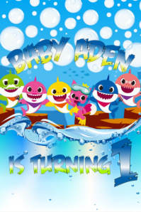 Mas De 2 000 Plantillas De Diseno Personalizable De Baby Shark Postermywall Mas De 2 000 Plantillas De Diseno Personalizable De Baby Shark Postermywall