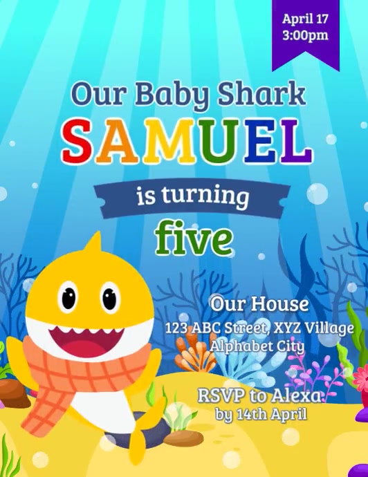 baby-shark-invitation-template-6-postermywall