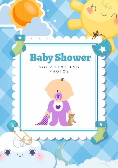 Baby Shower Template | PosterMyWall
