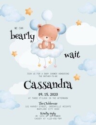 Baby Shower Flyer (US Letter) template