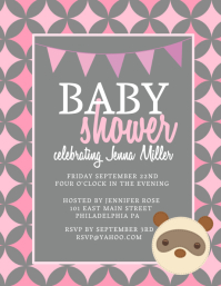 1370 Customizable Design Templates For Baby Shower Flyer