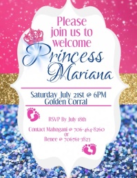 1 040 Baby Shower Invitation Customizable Design Templates