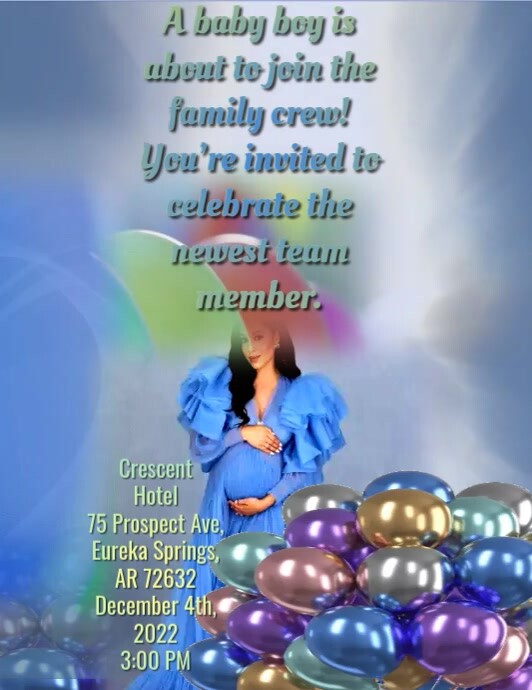 Baby shower Invite Template PosterMyWall