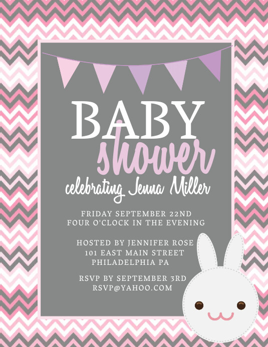 Customize 130 Baby Shower Invitation Video Templates Postermywall