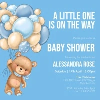 Baby Shower Template Instagram Post