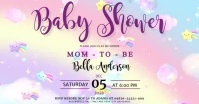 Baby Shower Template Facebook Shared Image