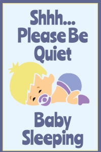 Baby Sleeping Poster Template | PosterMyWall Baby Sleeping Poster Template | PosterMyWall