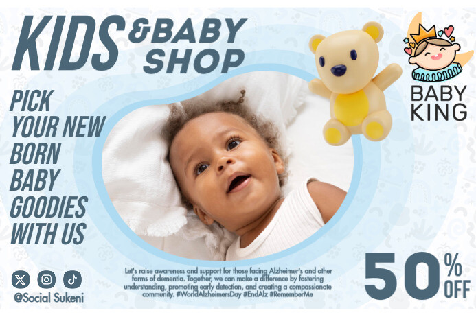 Copy of baby store | PosterMyWall