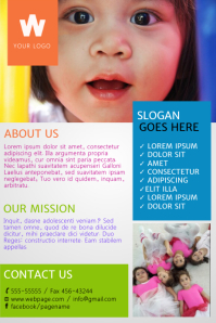 babysitting poster template