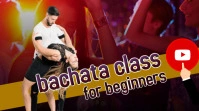 bachata class Miniatura di YouTube template
