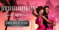 bachata weekend template Gedeelde afbeelding op Facebook