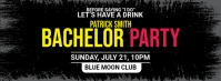 Bachelor party facebook cover template
