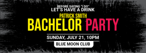 Bachelor party facebook cover Facebook-coverfoto template