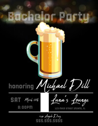 Bachelor Party Template PosterMyWall