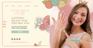 Bachelorette Party Изображение, которым поделились на Facebook template