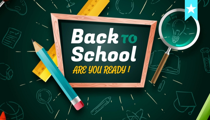 back 2 school web banner blog header Template | PosterMyWall