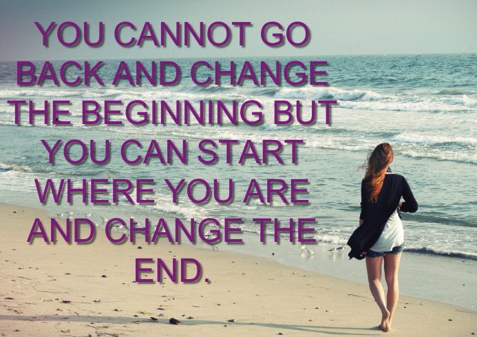 Back A Change BACK AND CHANGE QUOTE TEMPLATE | PosterMyWall