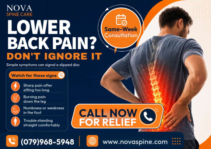 Purple Back Pain Awareness A4 Template | PosterMyWall