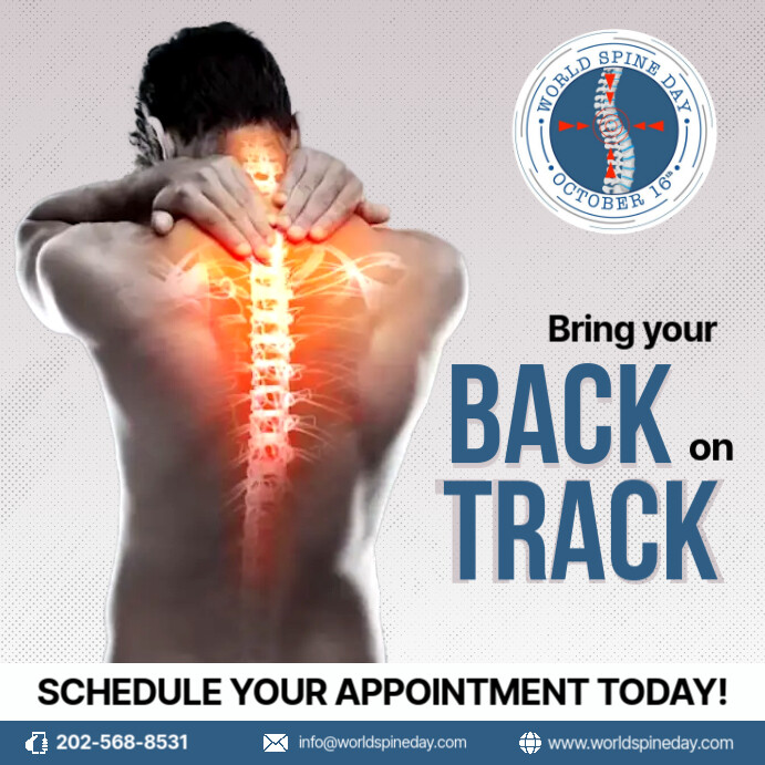 Back Pain Ads Template | PosterMyWall