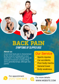 Back Pain Template PosterMyWall