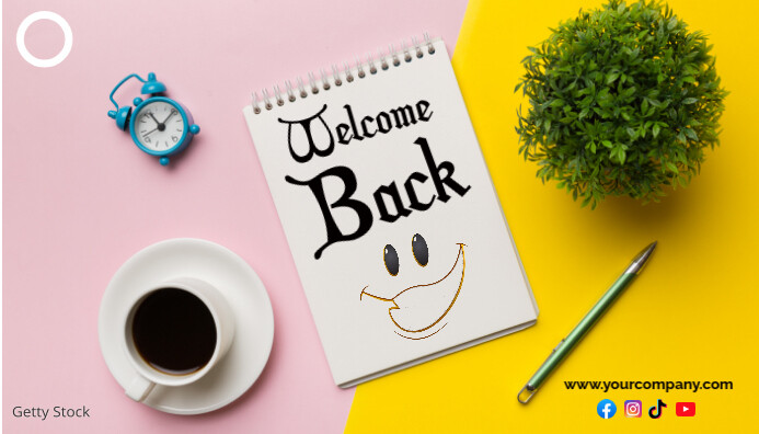 Back to office for welcoming your employee Template | PosterMyWall