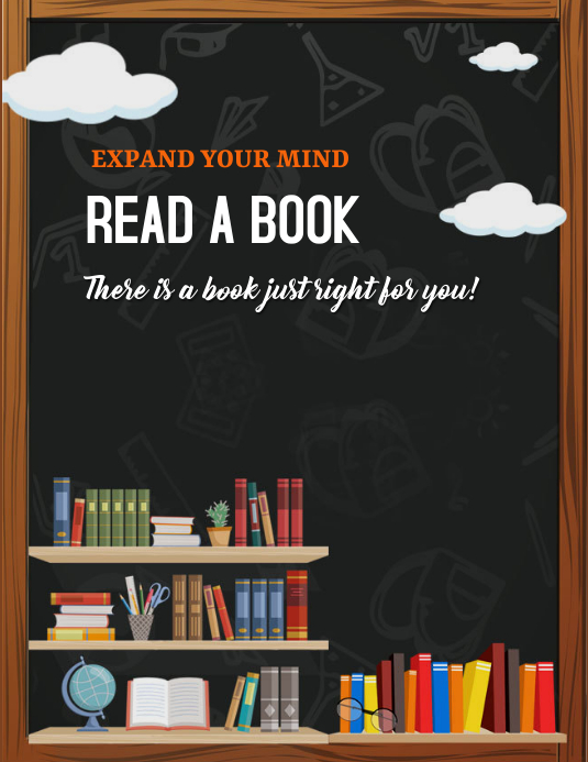 Literacy day,back to school, event ,school Flyer (US Letter) template