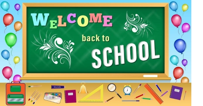 Back to School & First Day of School Poster Facebook Shared Image template