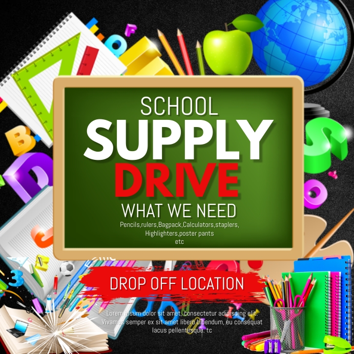 Copy of BACK TO SCHOOL .C | PosterMyWall