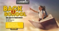 Back To School Activity Facebook Event Cover template