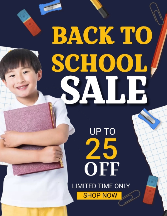 Plantilla de Back to School Ads | PosterMyWall