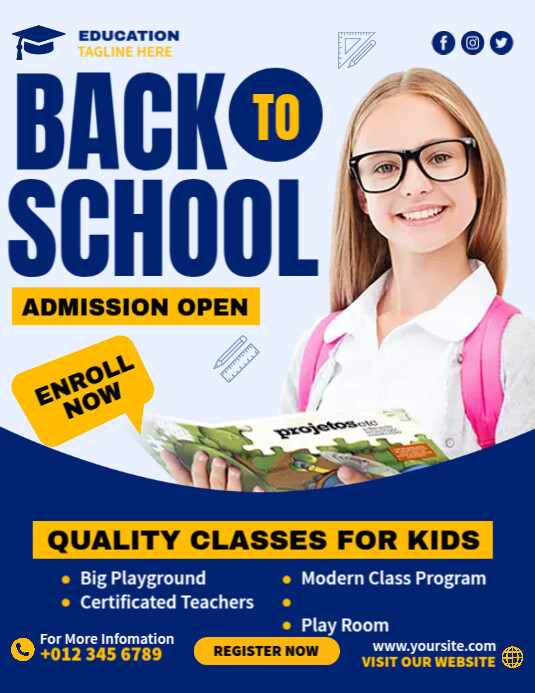 Copy of Back To School Ads | PosterMyWall