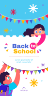 Back To School Banner Ads template