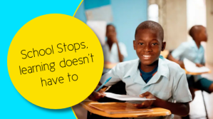 Back to school card Presentation (16:9) template