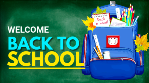 Back to school Digitalt display (16:9) template